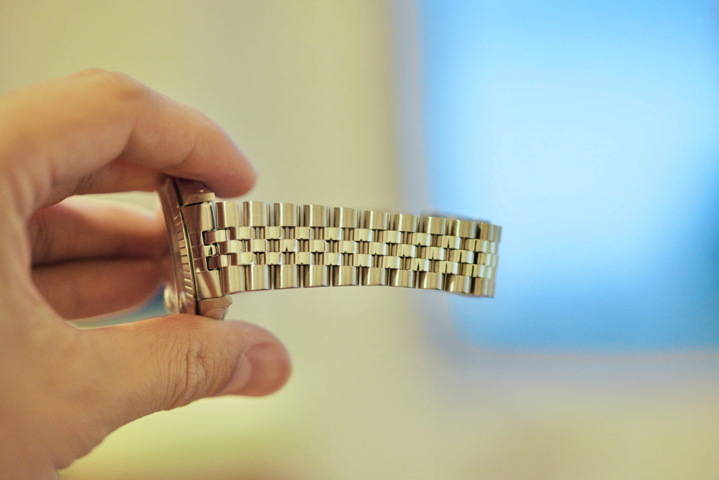 (16030) 1980 Rolex Datejust Grey Tapestry Dial 36mm