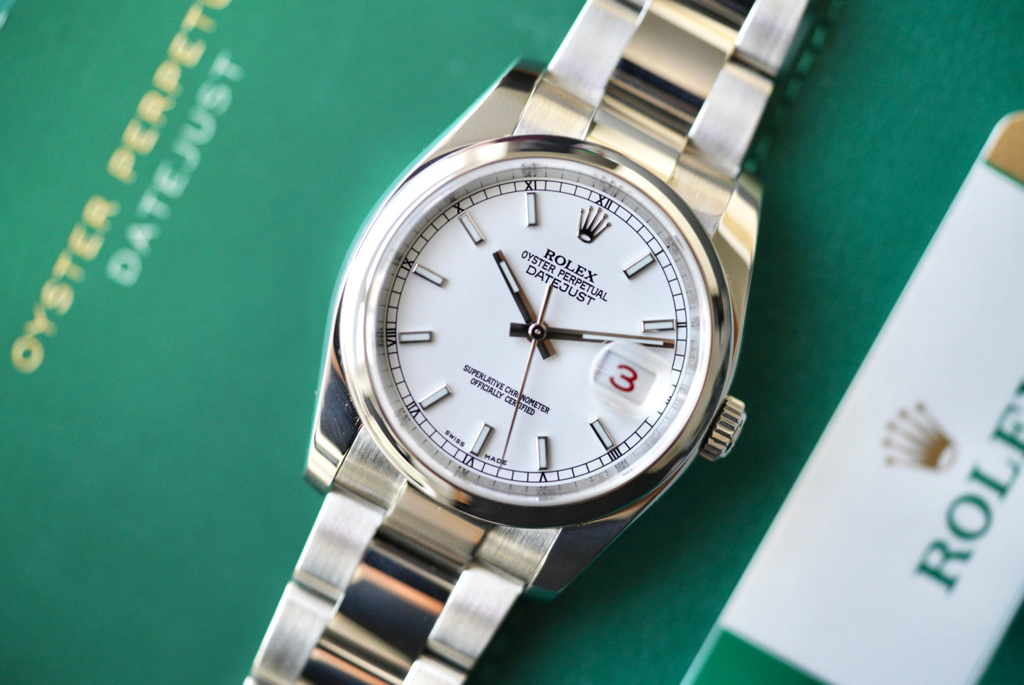 (116200) 2018 Rolex Datejust ‘Roulette’ 36mm