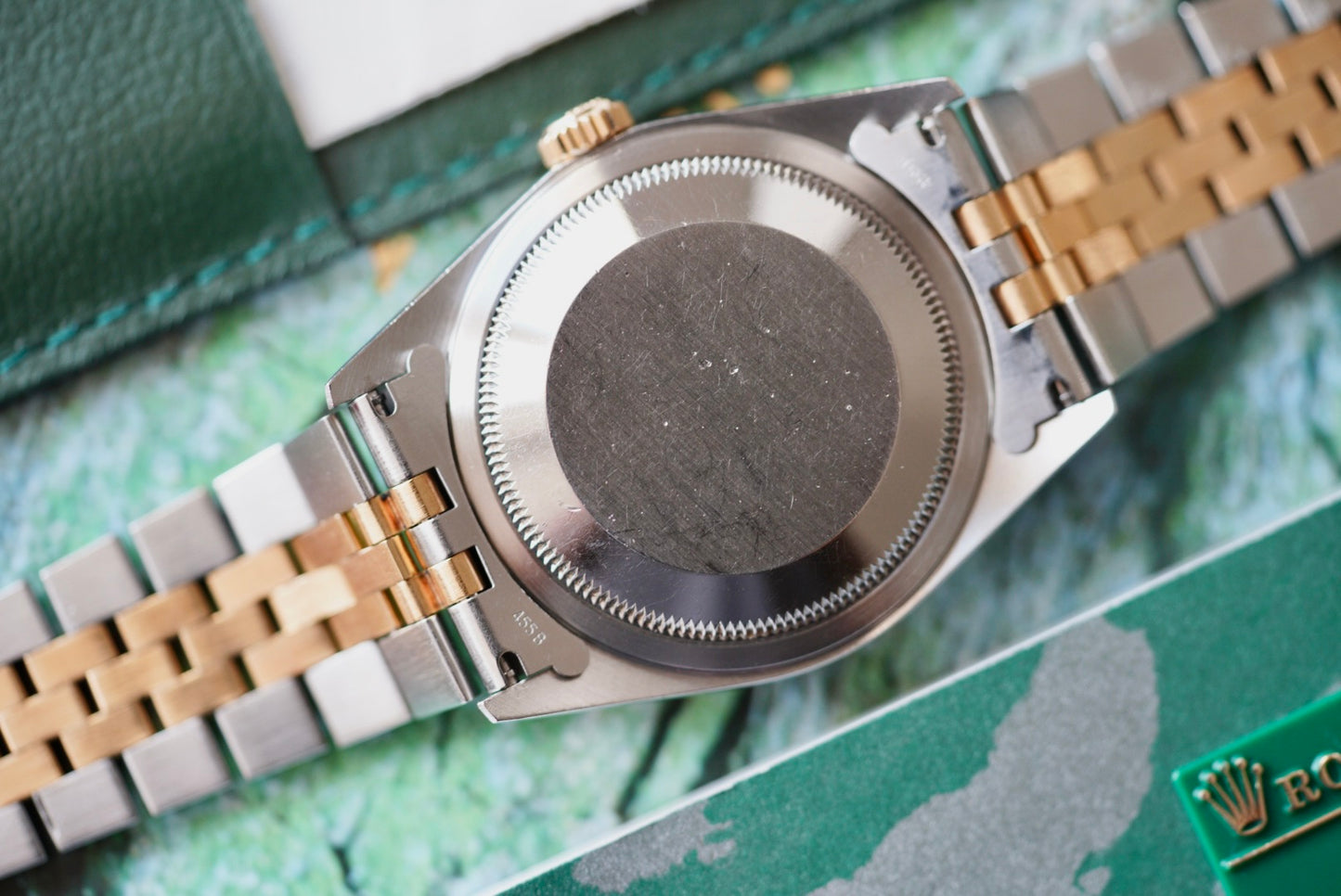 (16233) 1993 Rolex Datejust 36mm Tropical Silver Anniversary Diamond Dial