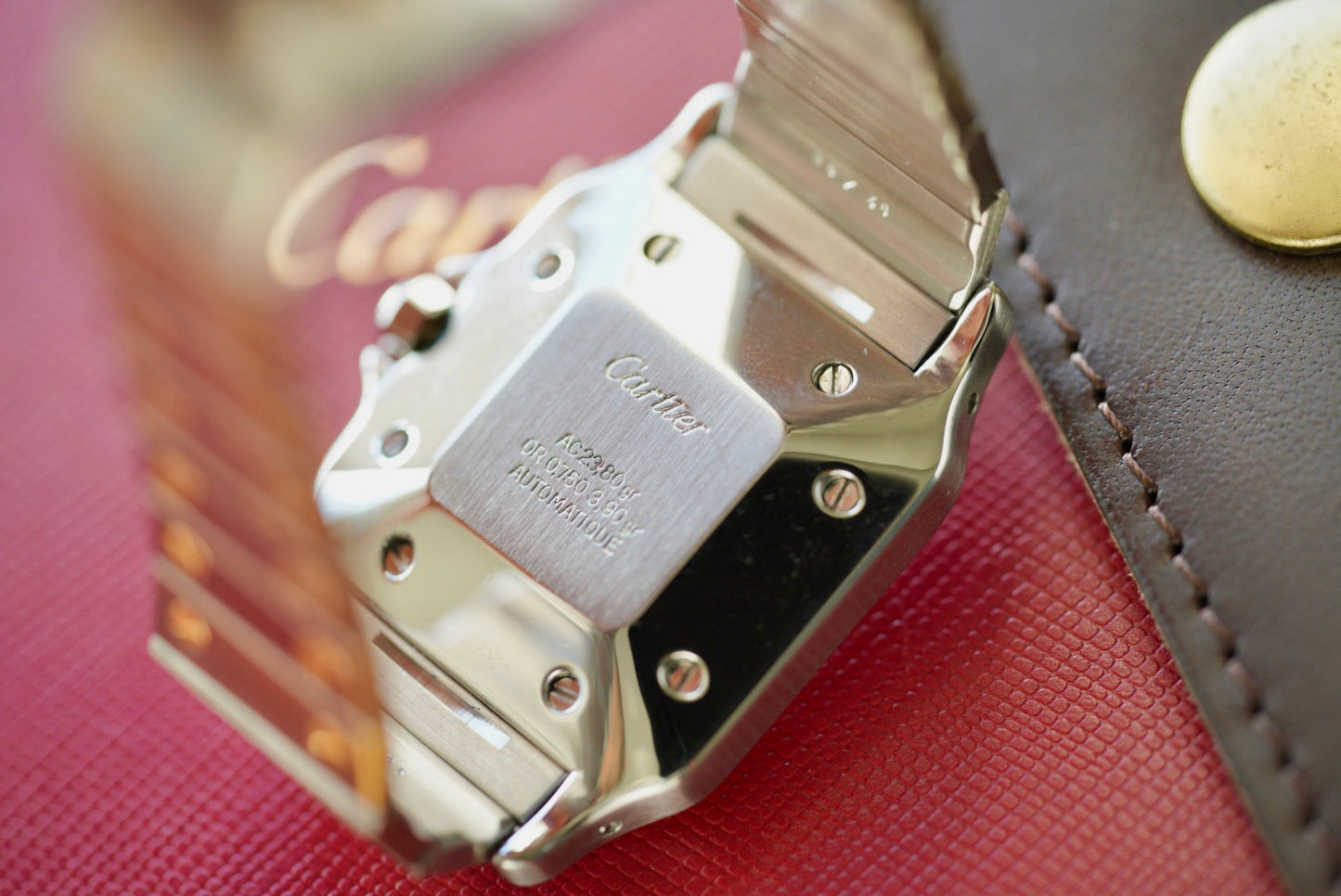 (2961) Cartier Santos Carrée White Dial