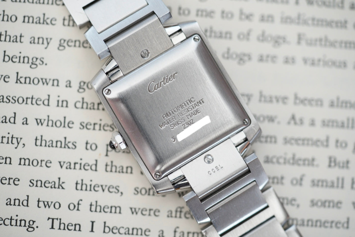 (2302) Cartier Tank Francaise Automatic