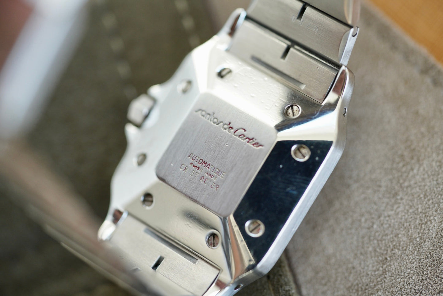 (2961) Cartier Santos Carrée “Ghost”