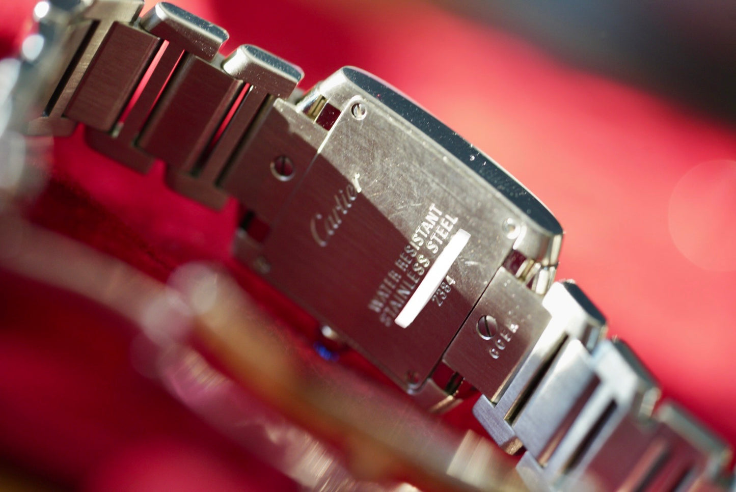 (2384) Cartier Tank Francaise Small Quartz 20x25mm