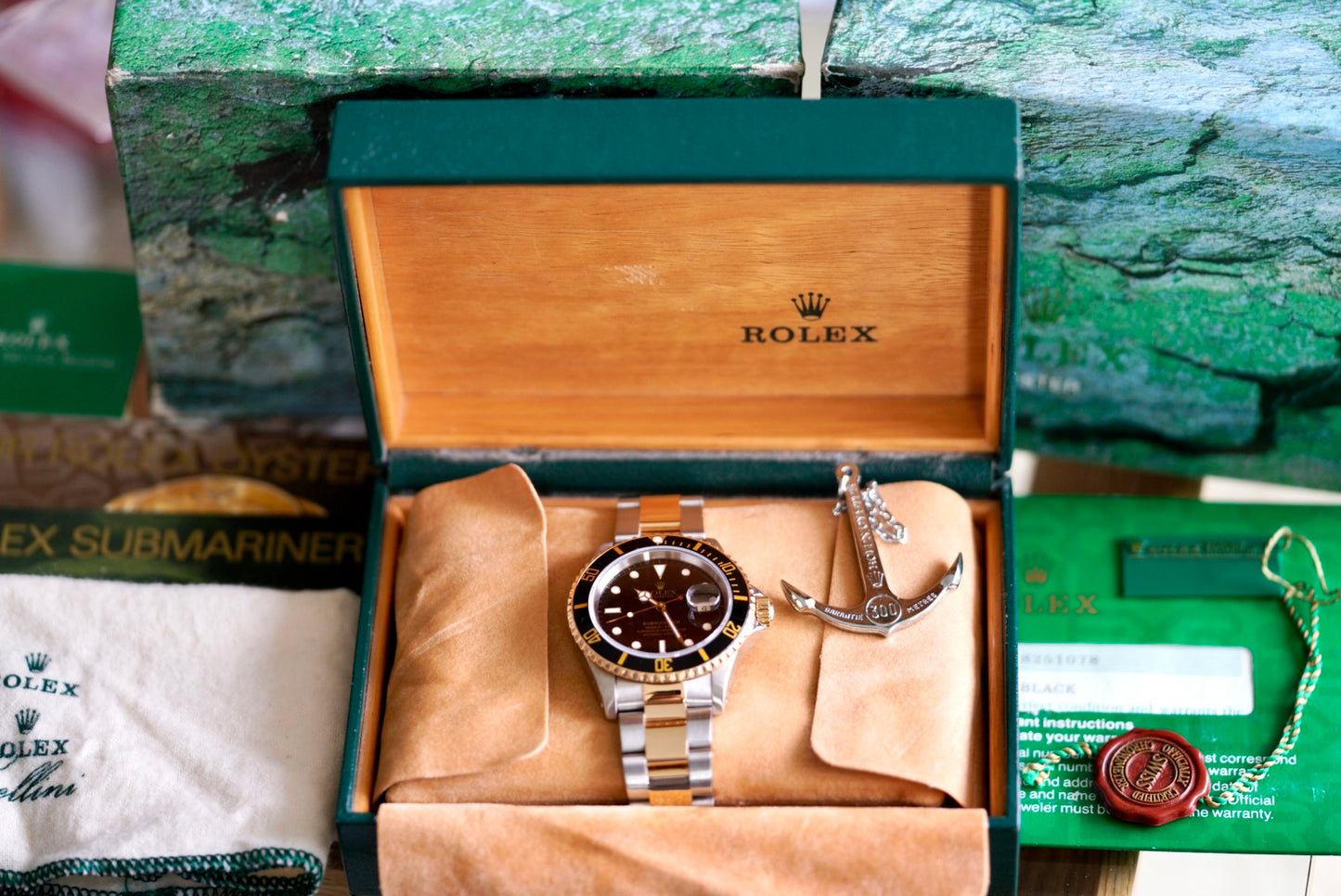 (16613) 1993 Rolex Submariner Two-Tone 40mm