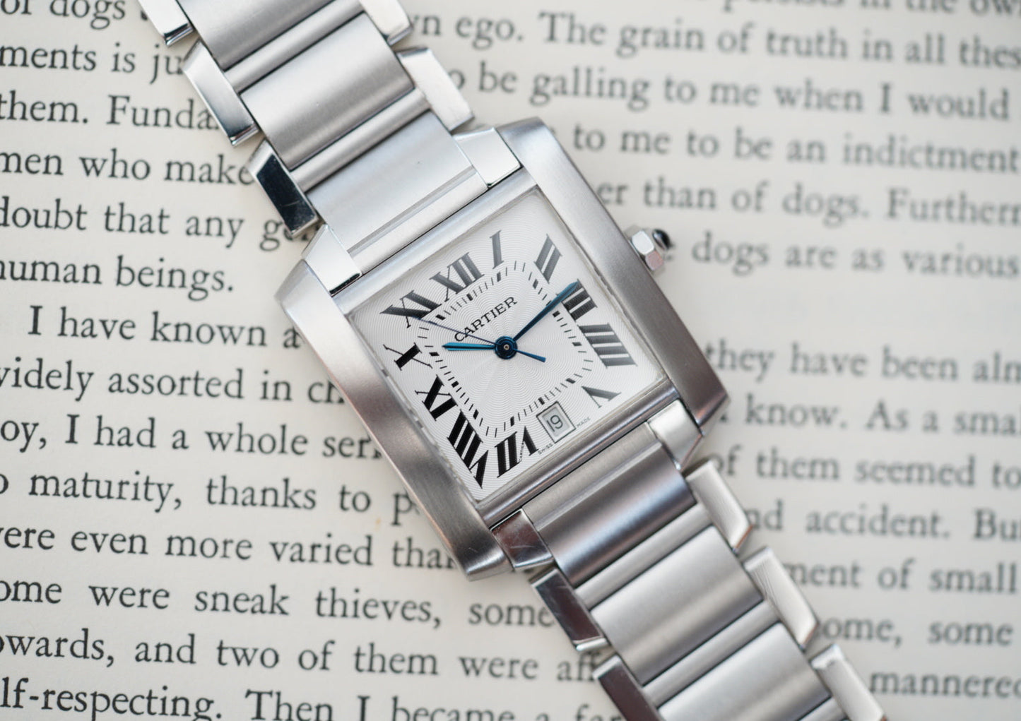 (2302) Cartier Tank Francaise Automatic