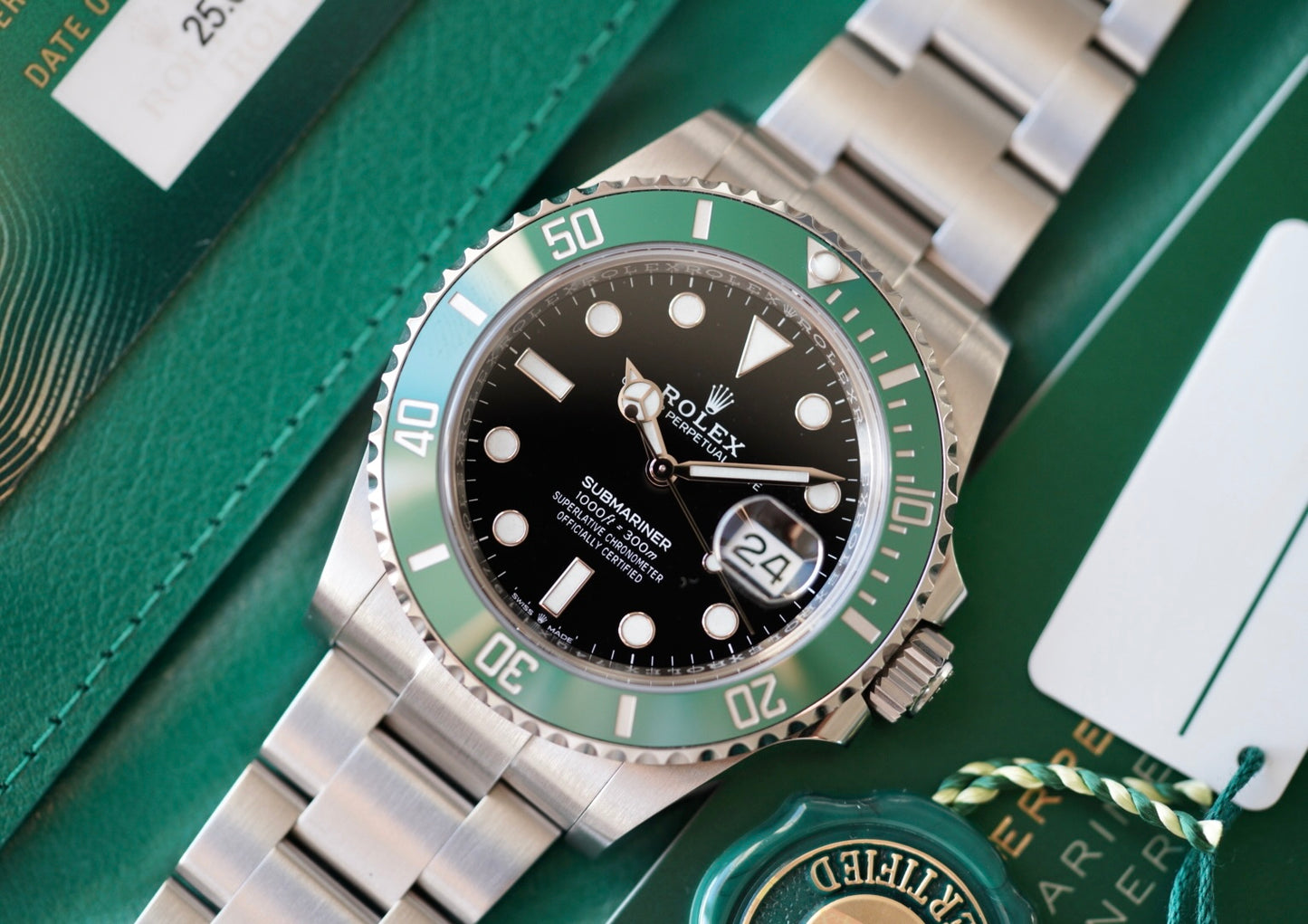 (126610LV) 2022 Rolex Submariner 'Starbucks'