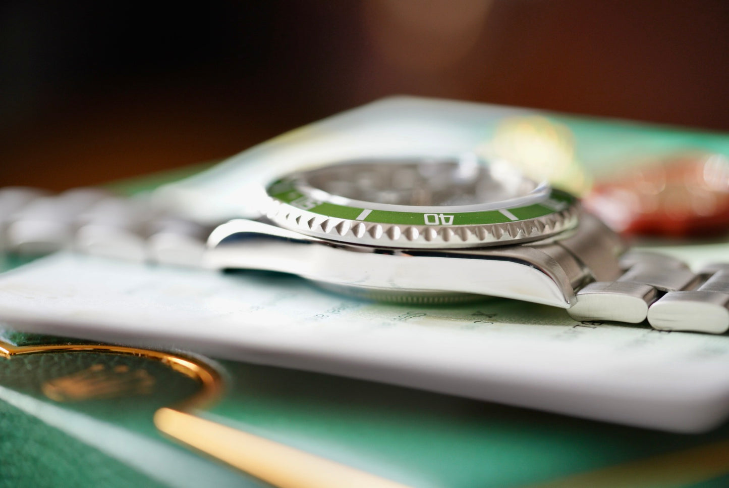 (16610LV) 2004 Rolex Submariner Kermit “Flat 4” 40mm