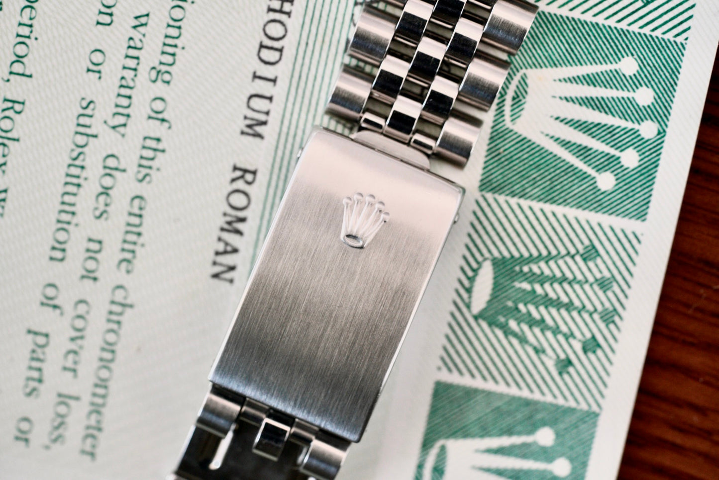 (16234) 1999 Rolex Datejust 36mm ‘Rhodium Roman’