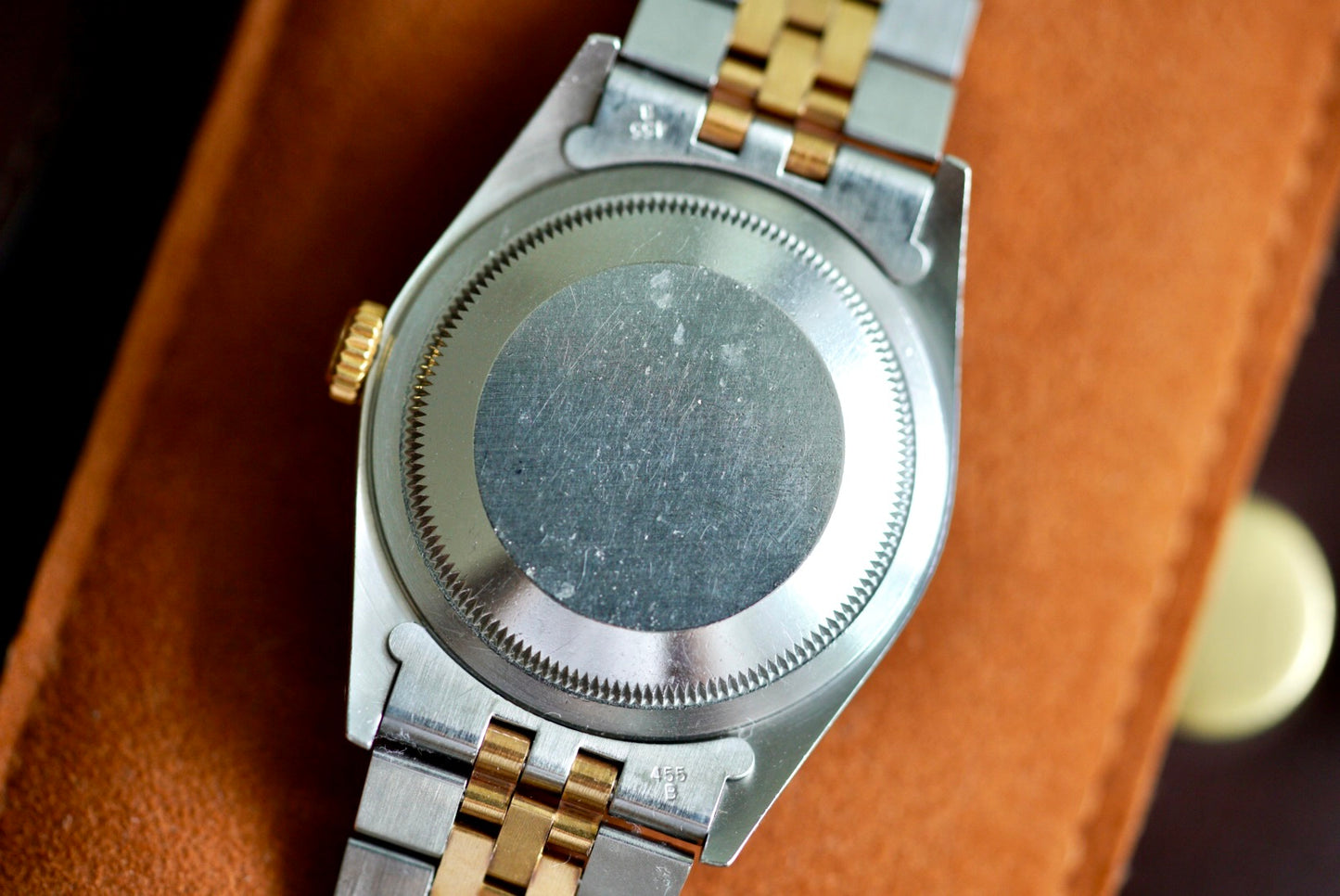 (16233) 1991 Rolex Datejust Champagne Roman Dial 36mm