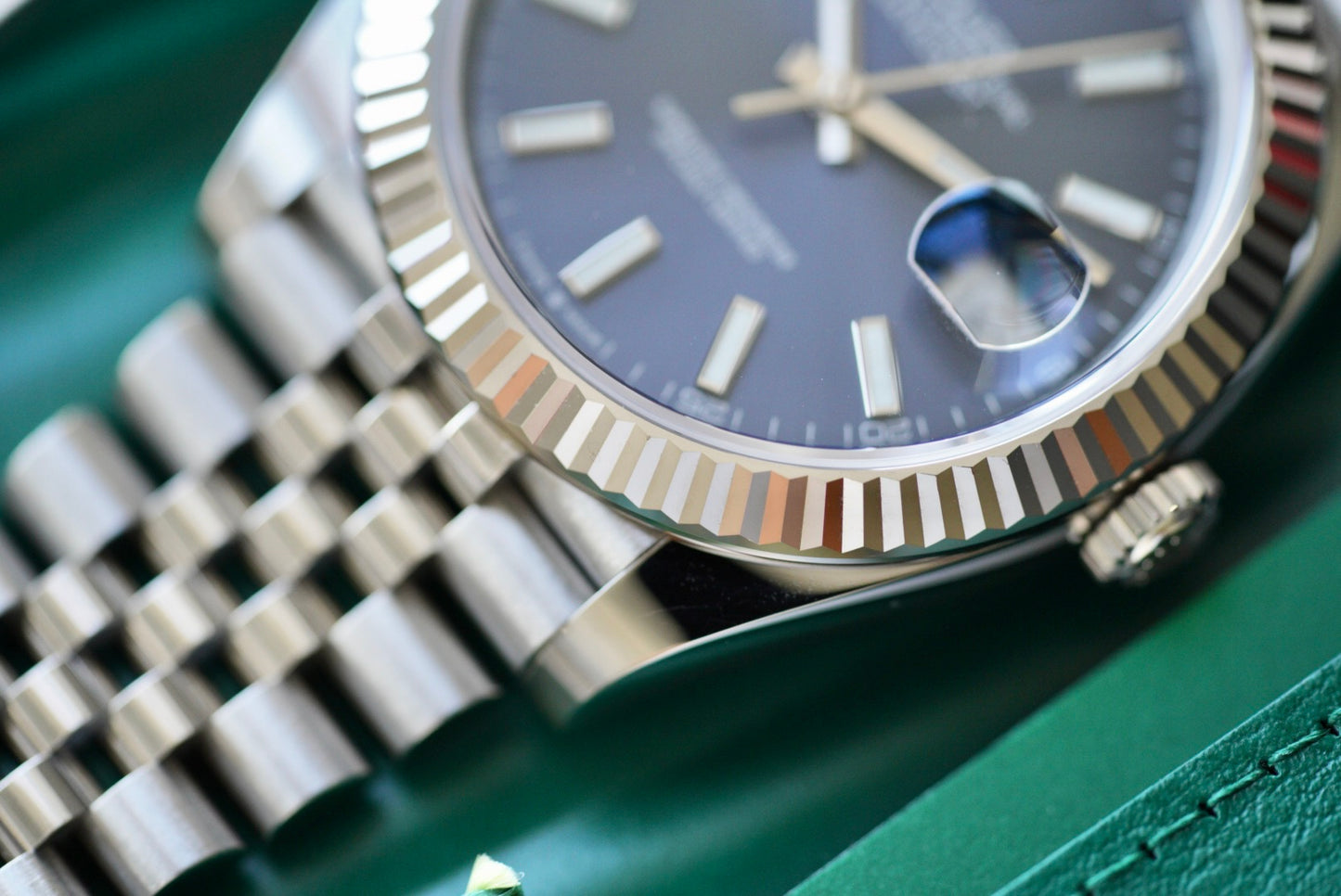 (126334) 2022 Rolex Datejust 41mm Blue Dial