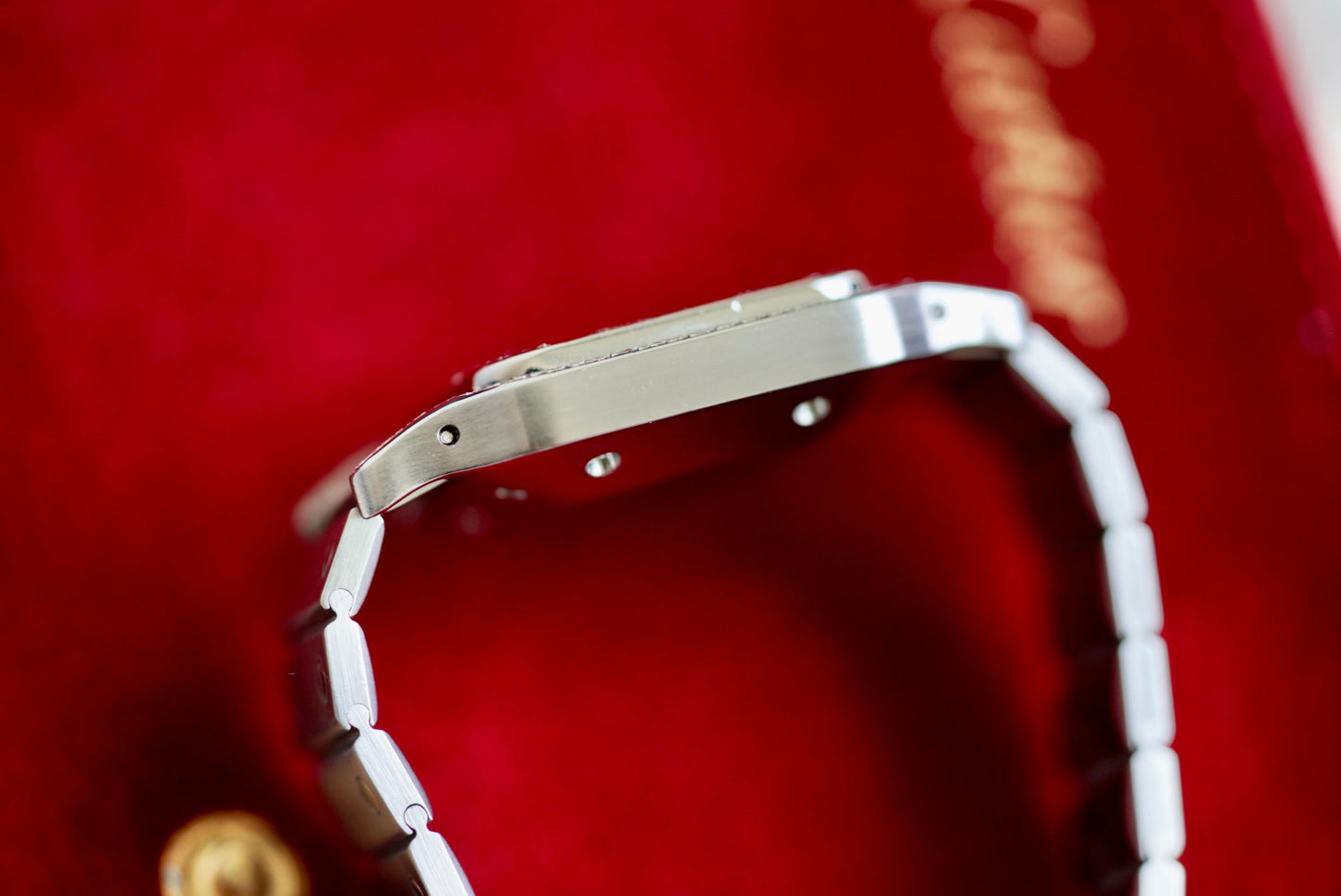 (2960) Cartier Santos Carrée White Dial Large