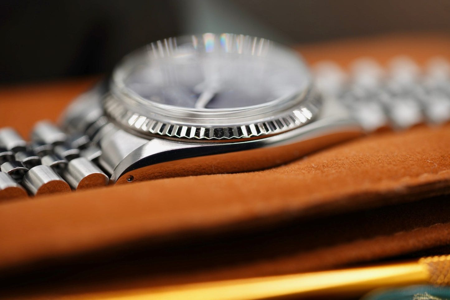 (16014) 1977 Rolex Datejust 'Purple Buckley' Dial 36mm