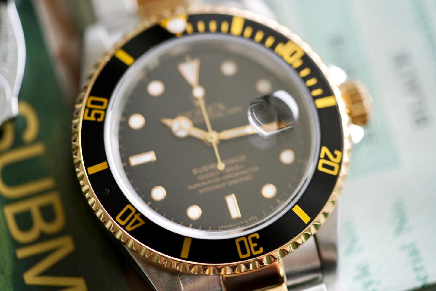 (16613) 1993 Rolex Submariner Two-Tone 40mm