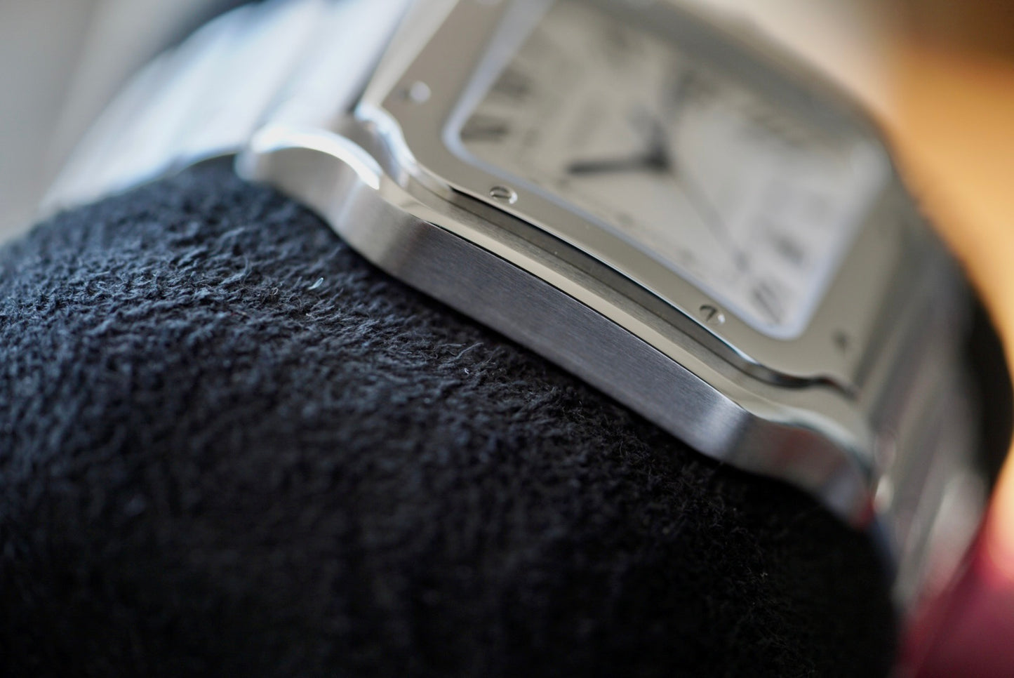(WSSA0018) Cartier Santos White Dial Large 4072