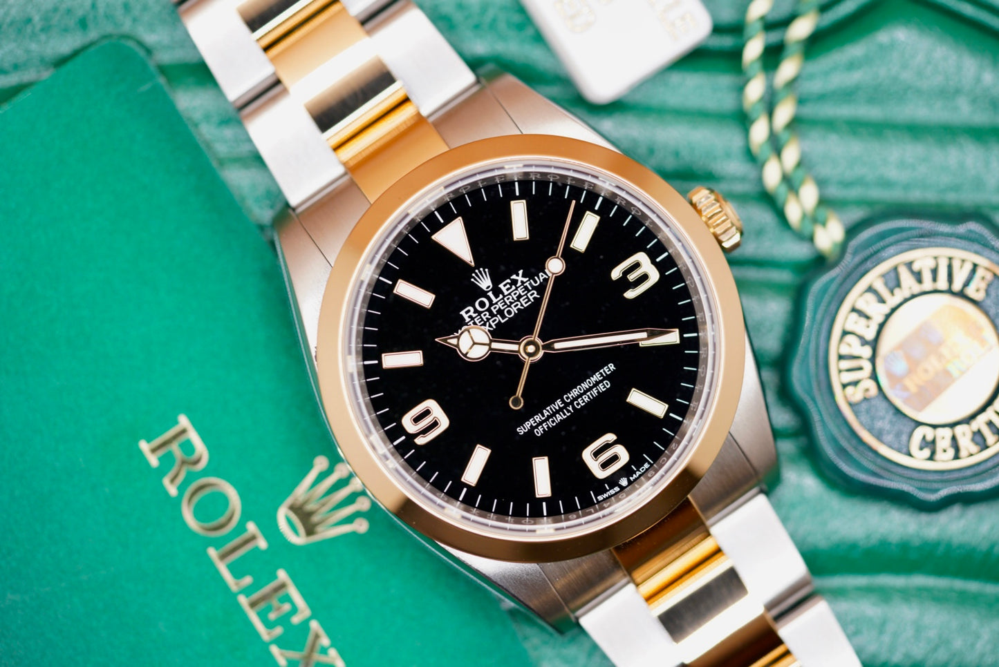 (124273) 2023 Rolex Explorer Two-Tone 36mm