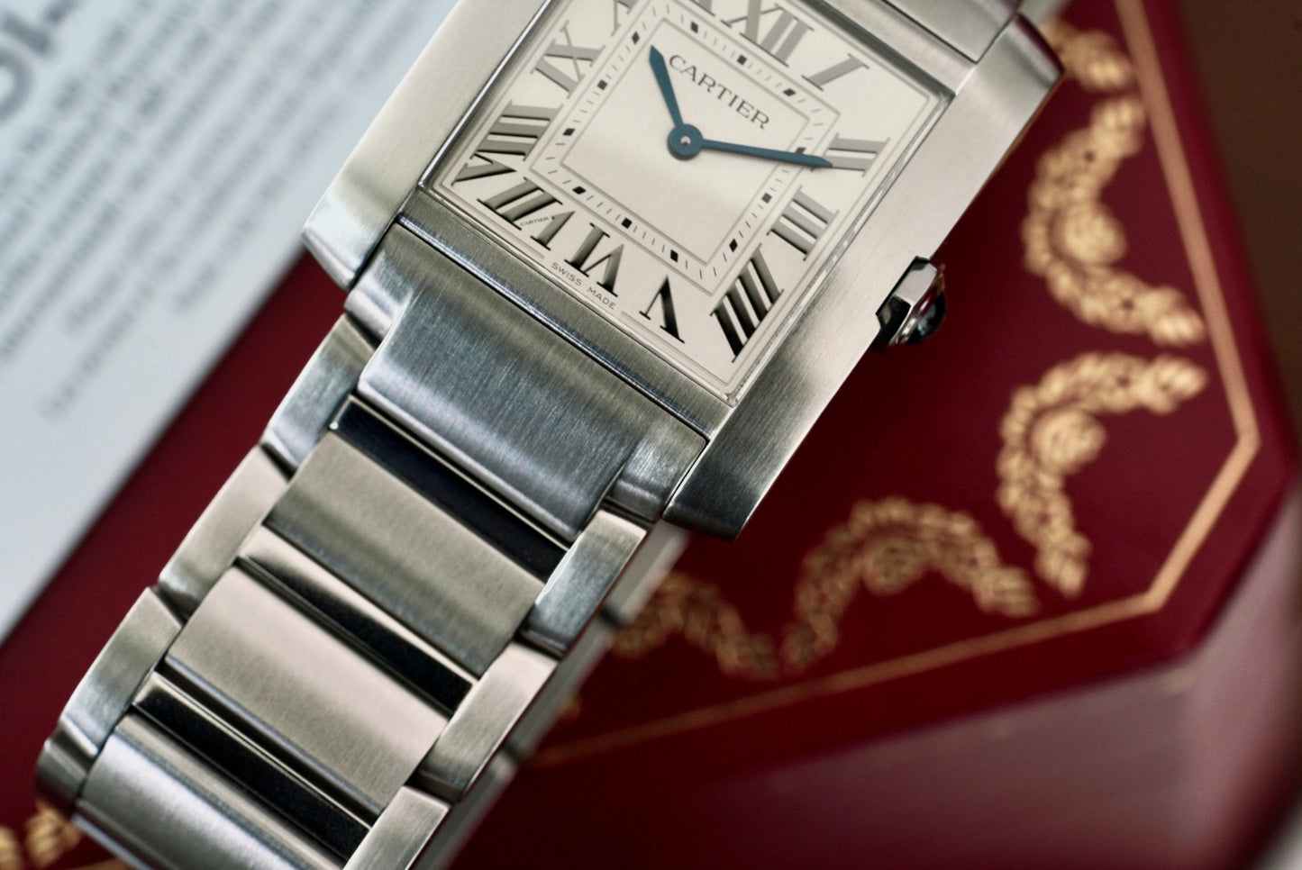 (WSTA0074) 2024 Cartier Tank Française Medium 27x32mm