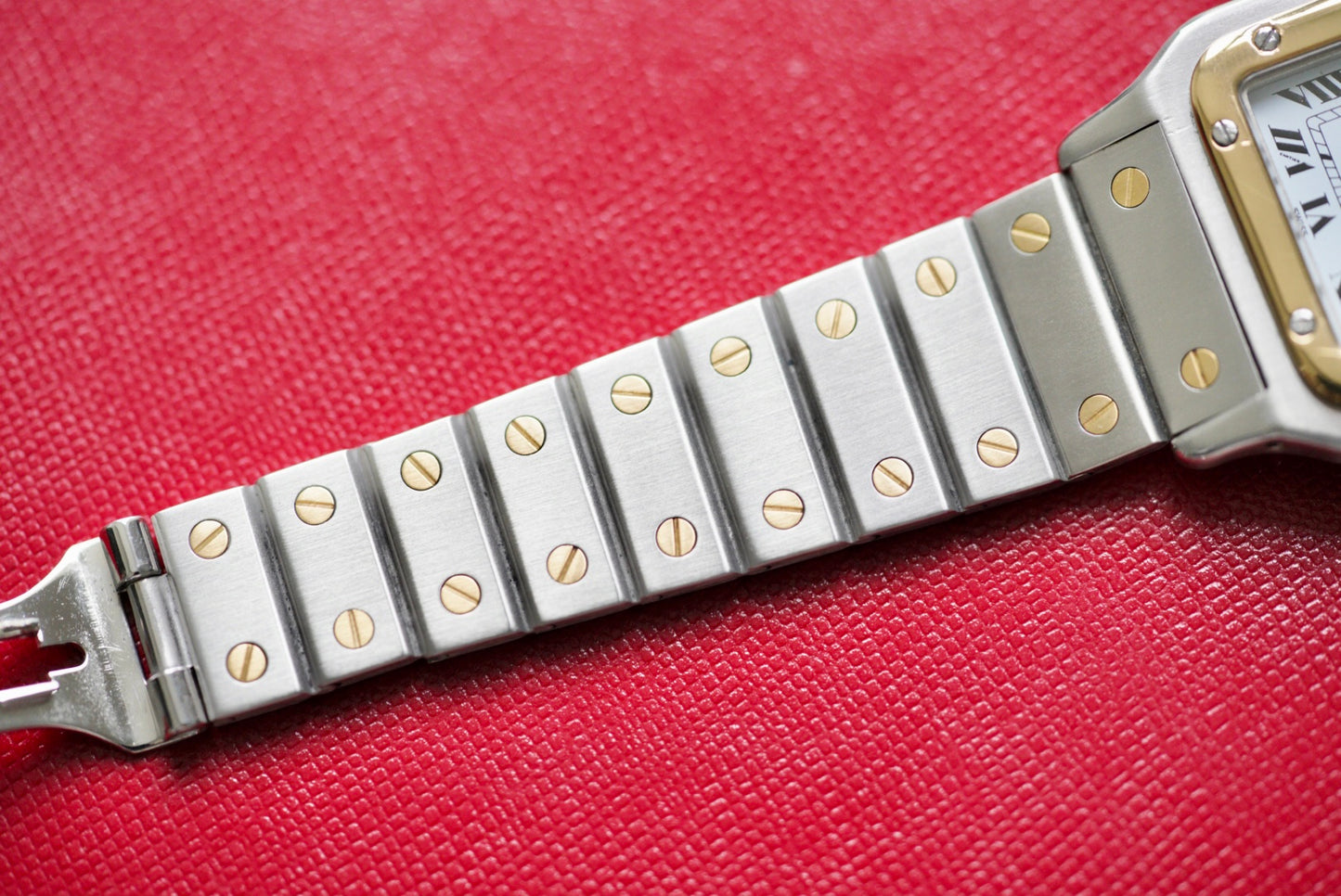 (2961) Cartier Santos Carrée White Dial