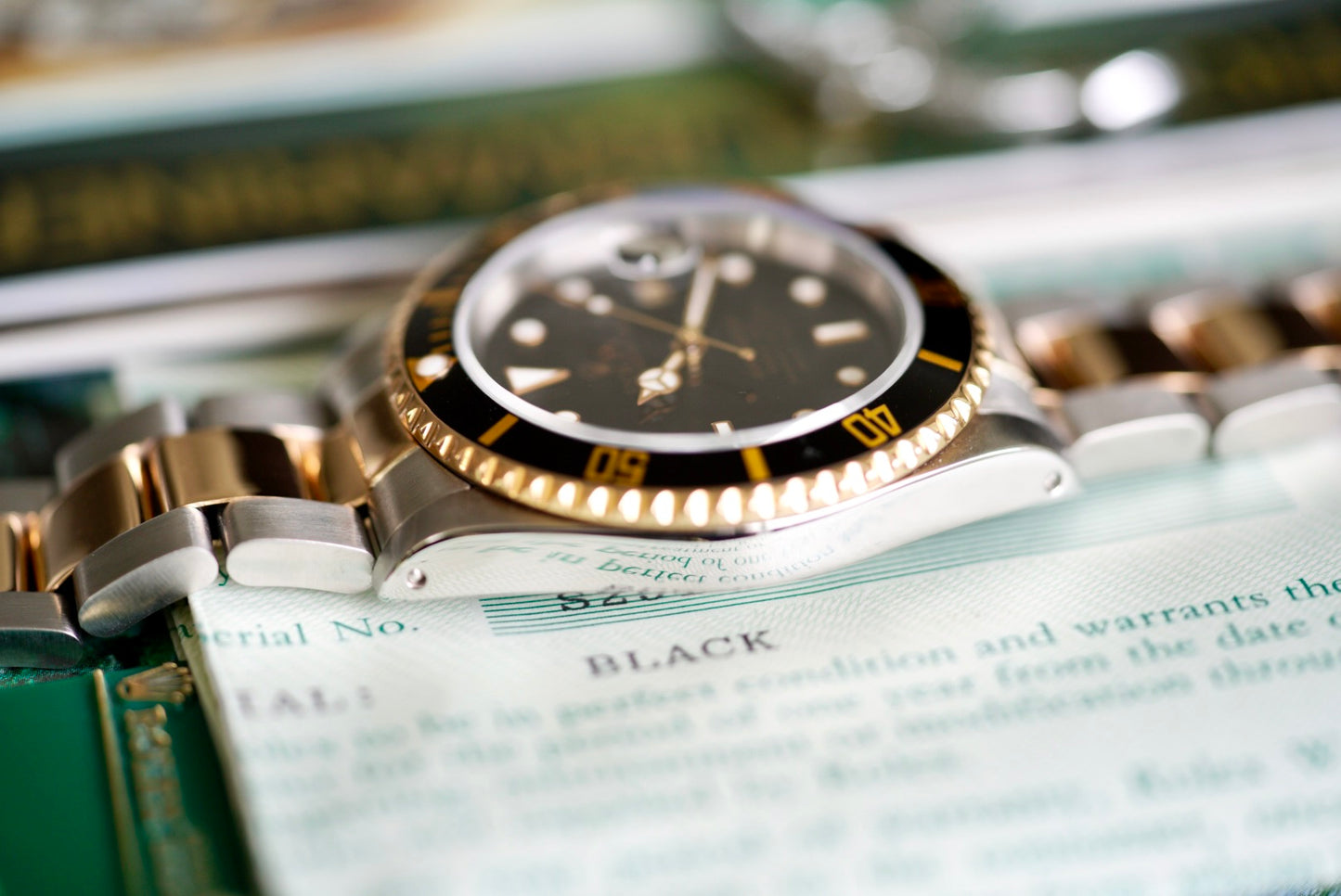 (16613) 1993 Rolex Submariner Two-Tone 40mm