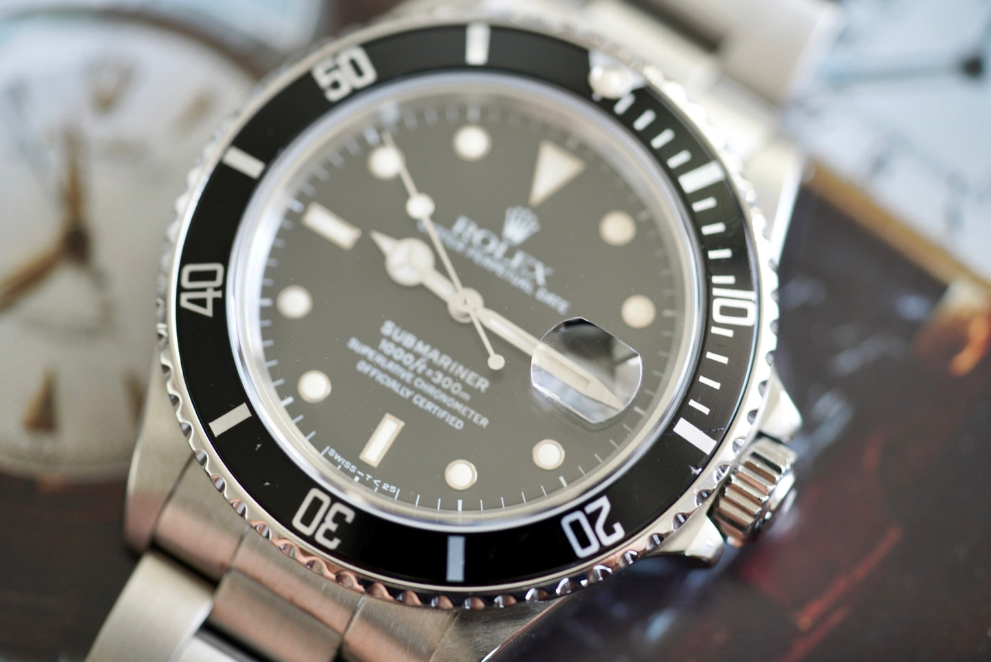 (168000) 1987 Rolex Submariner Transitional Triple-Zero