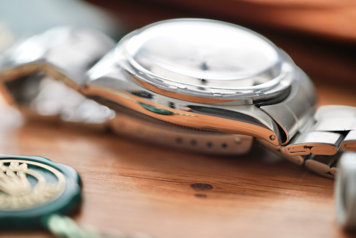 (1007) 1962 Rolex Oyster Perpetual 34mm Grey Dial