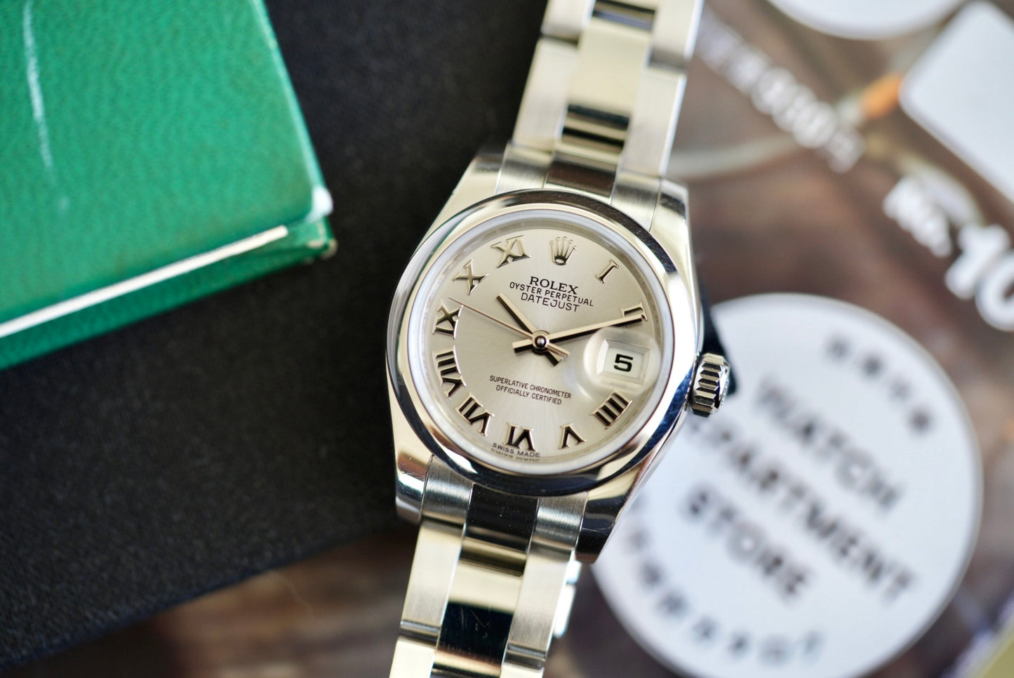 (179160) 2017 Rolex Datejust 26mm Silver Roman Dial