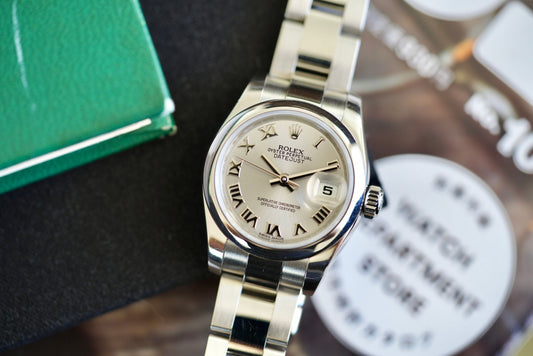 (179160) 2017 Rolex Datejust 26mm Silver Roman Dial