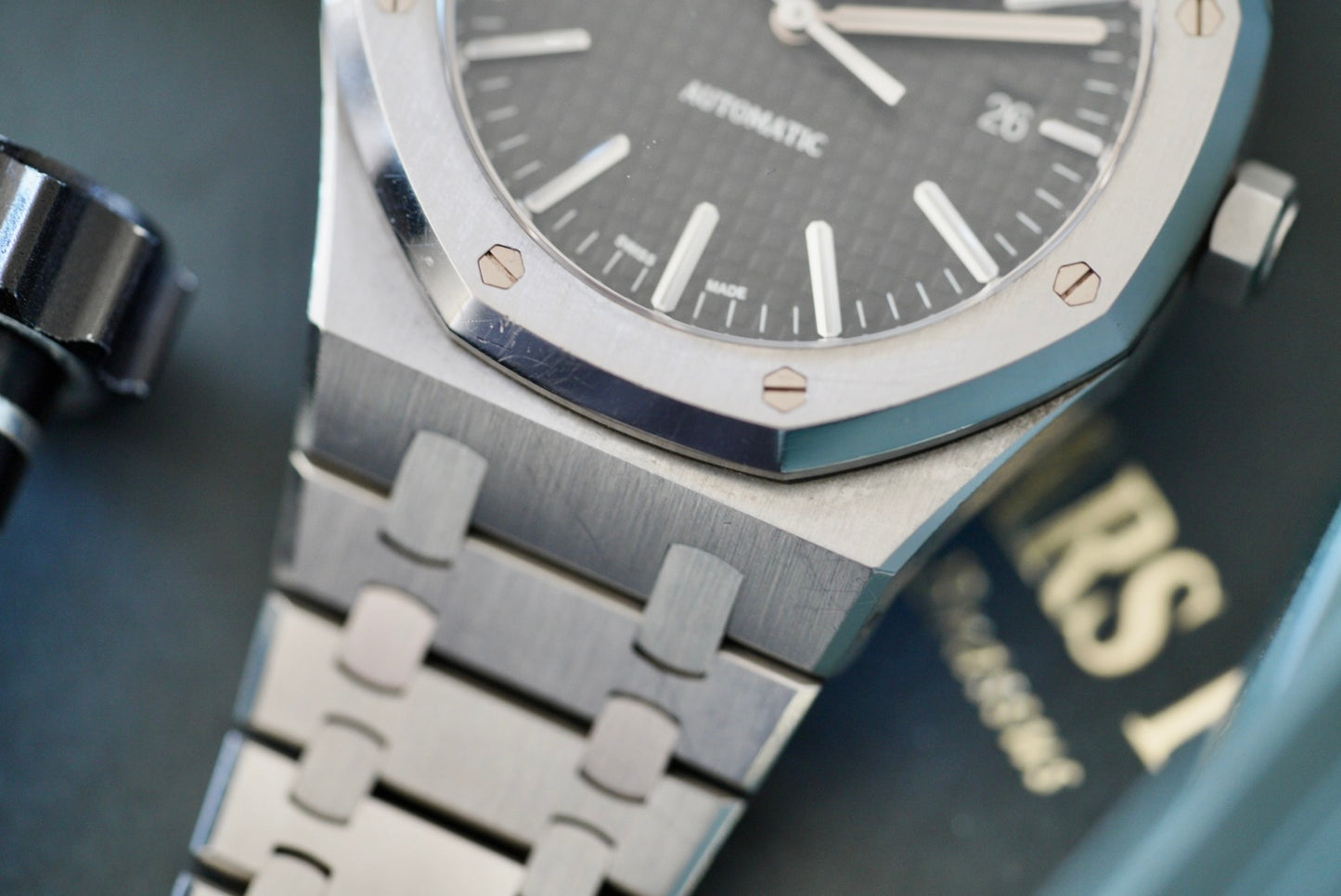 (15400ST) 2016 Audemars Piguet Royal Oak Black Dial 41mm