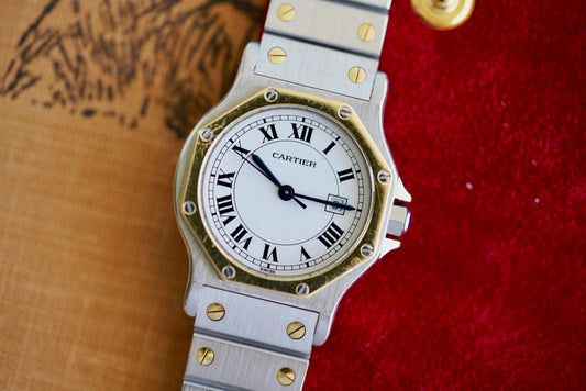 (2966) Cartier Santos Octagon 30mm Automatic