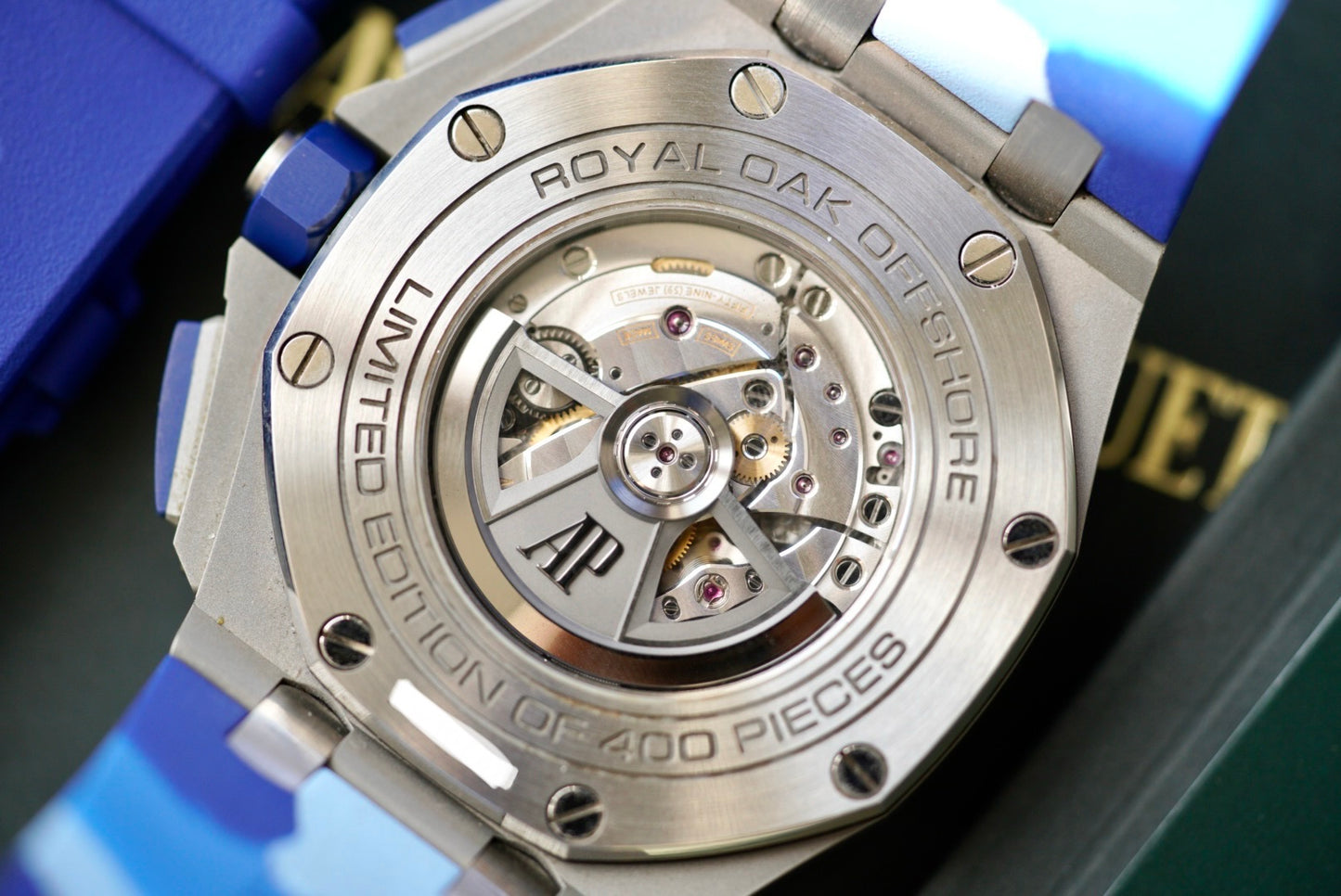 (26400SO.OO.A335CA.01) Audemars Piguet Royal Oak Offshore Chronograph Blue Camo 44mm Limited Edition