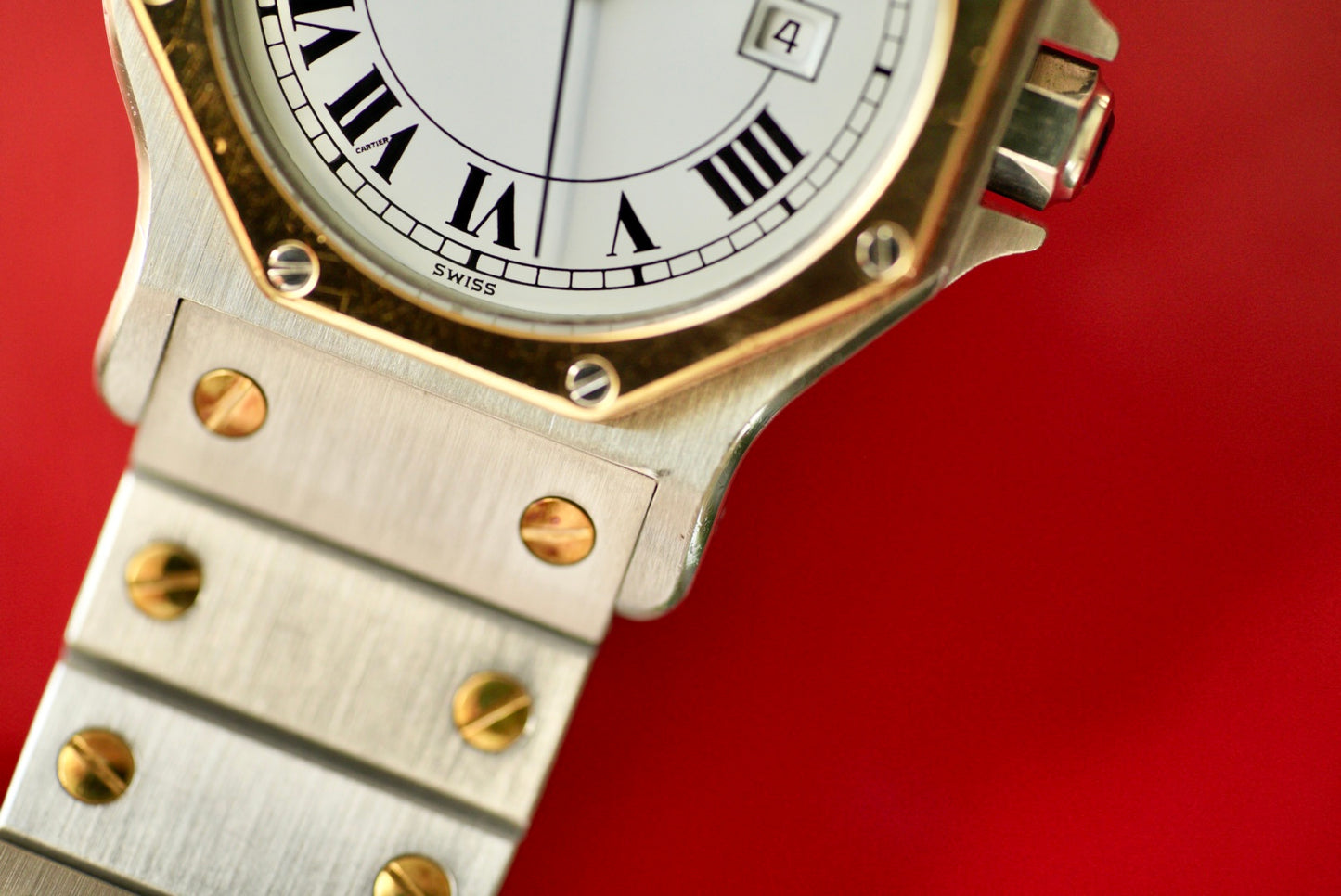 (2966) Cartier Santos Octagon Automatic