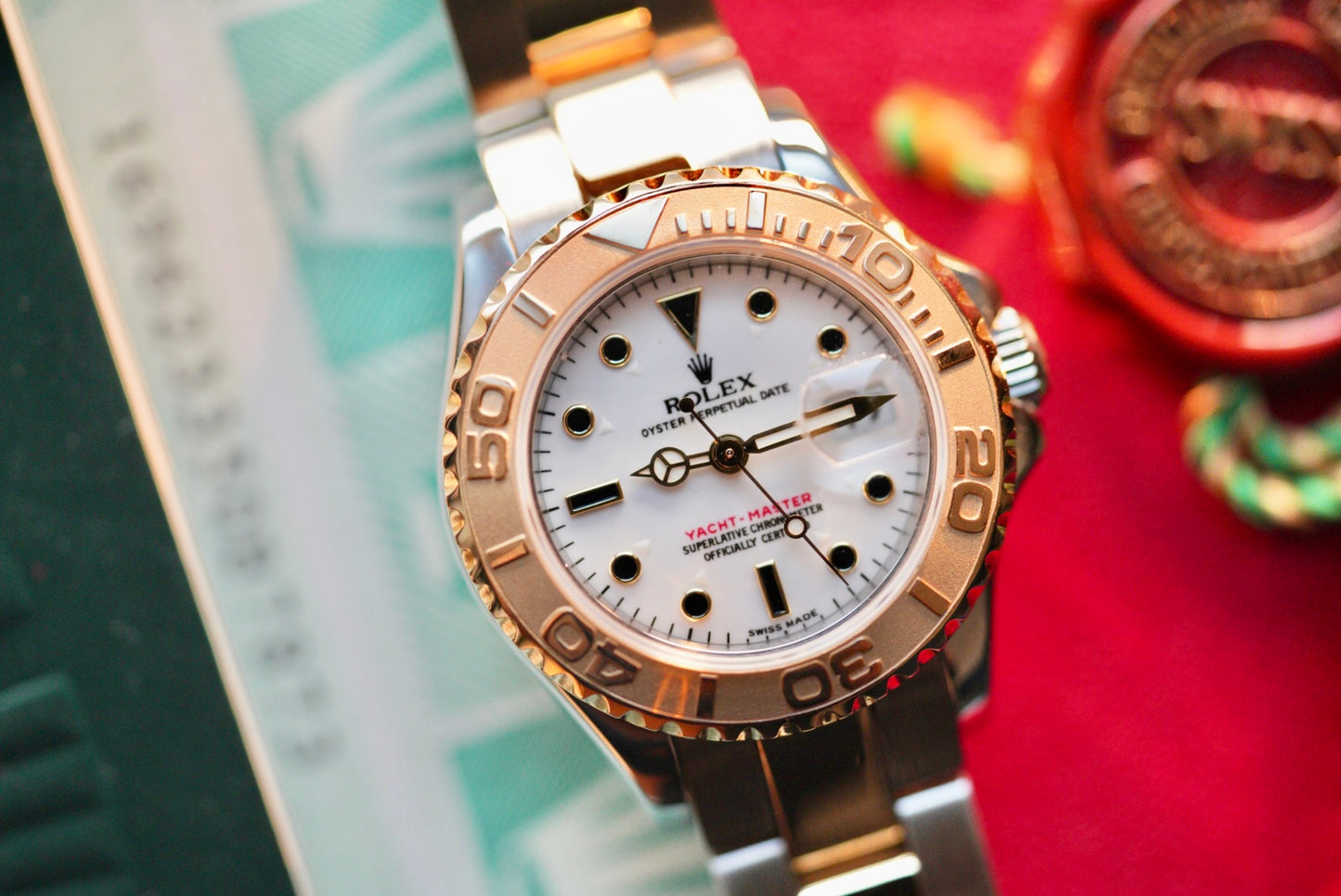 (169623) 2001 Rolex Yacht-Master Onyx Dial 29mm