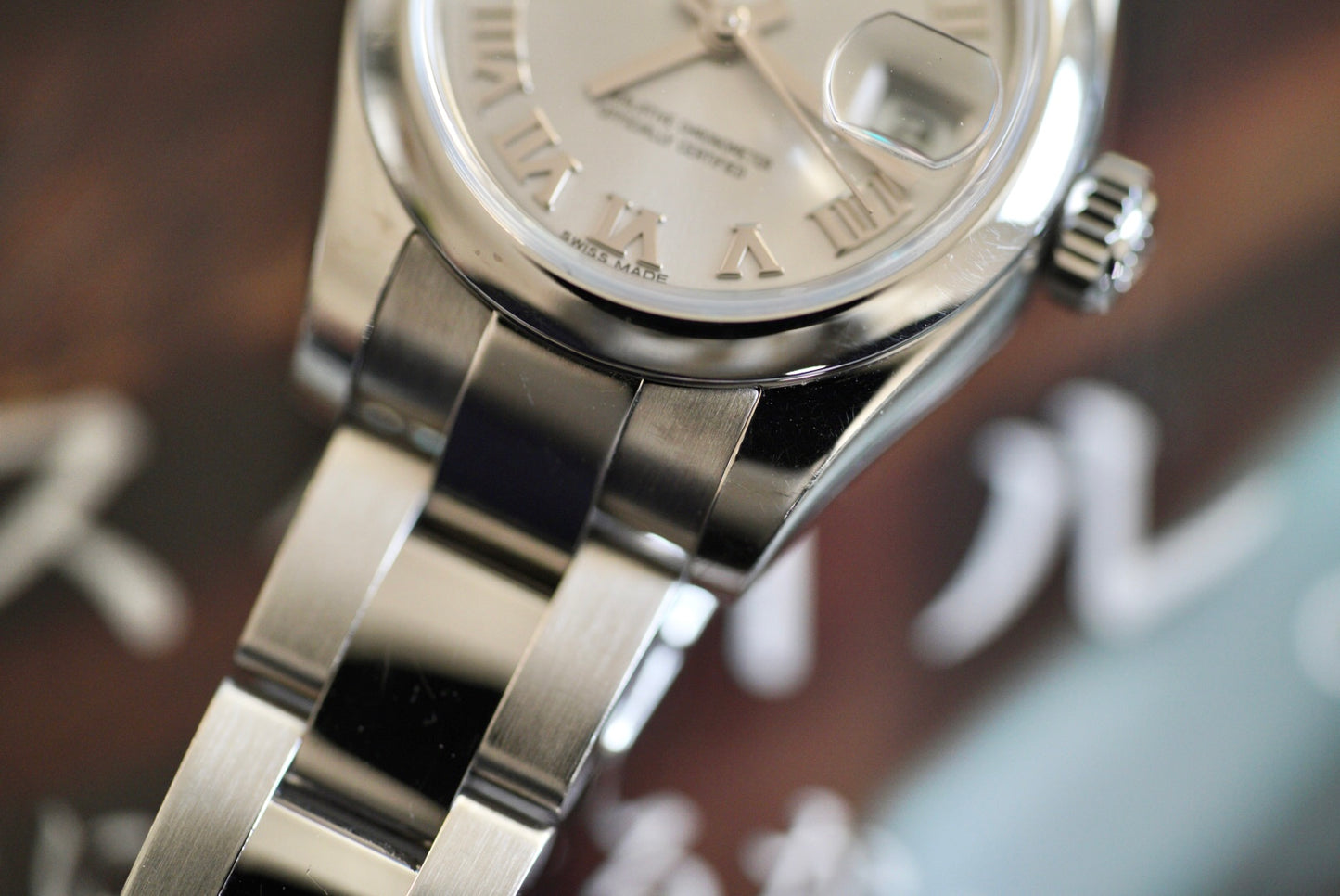 (179160) 2017 Rolex Lady Datejust 26mm Silver Roman Dial