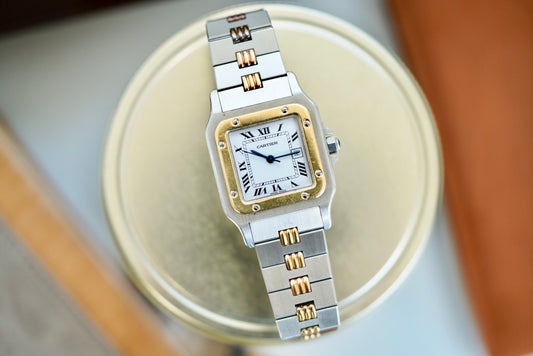 (2961) Cartier Santos Carrée “Godron”
