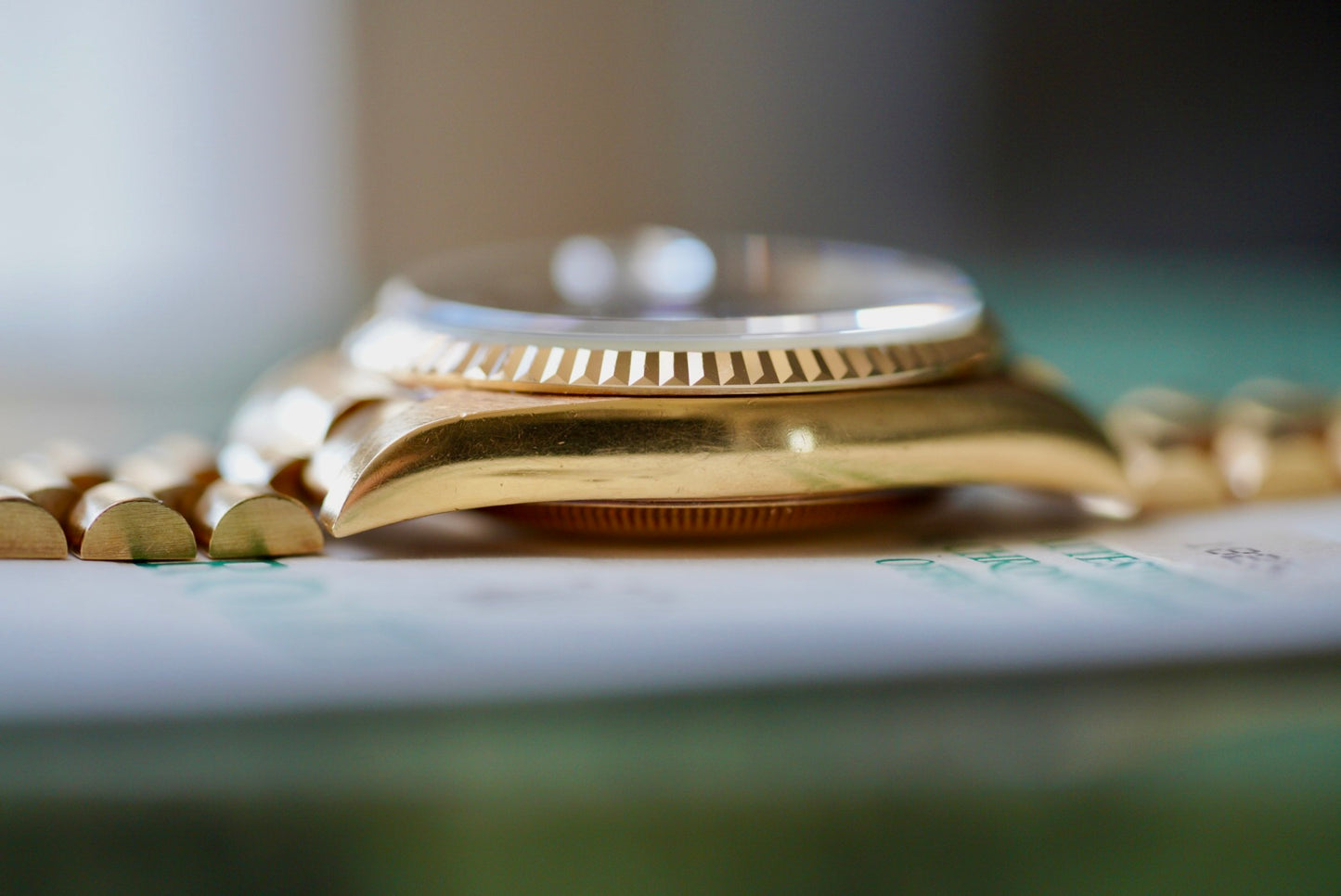 (18238) 1991 Rolex Day-Date “Blue Vignette”