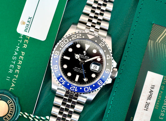 (126710BLNR) 2021 Rolex GMT-Master II “Batgirl”