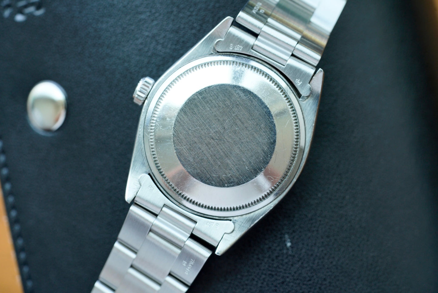 (1500) 1978 Rolex Oyster Perpetual Date 34mm Black Matte Dial