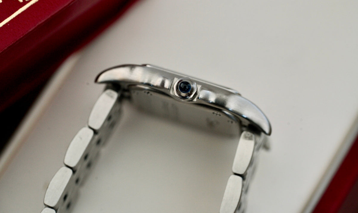 (W25033P5 / 1320) 2003 Cartier Panthère Quartz Steel 22mm