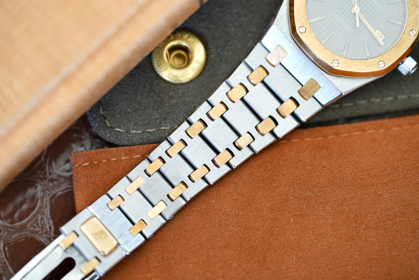 (15000SA) Audemars Piguet Royal Oak 33mm Automatic Tropical Dial