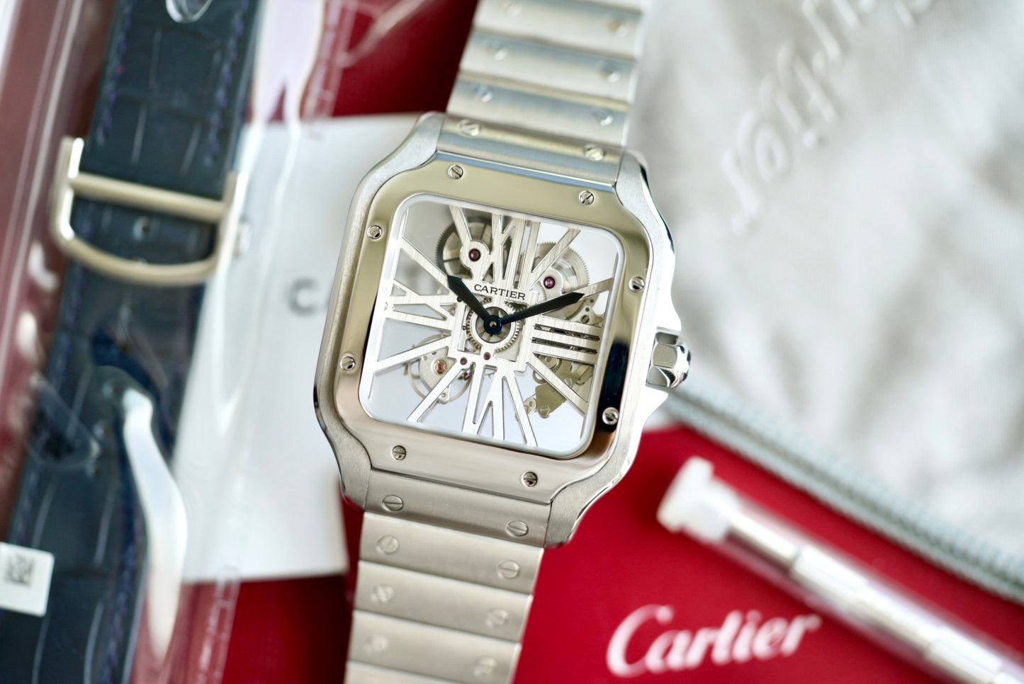 (WHSA0015) 2020 Cartier Santos Skeleton