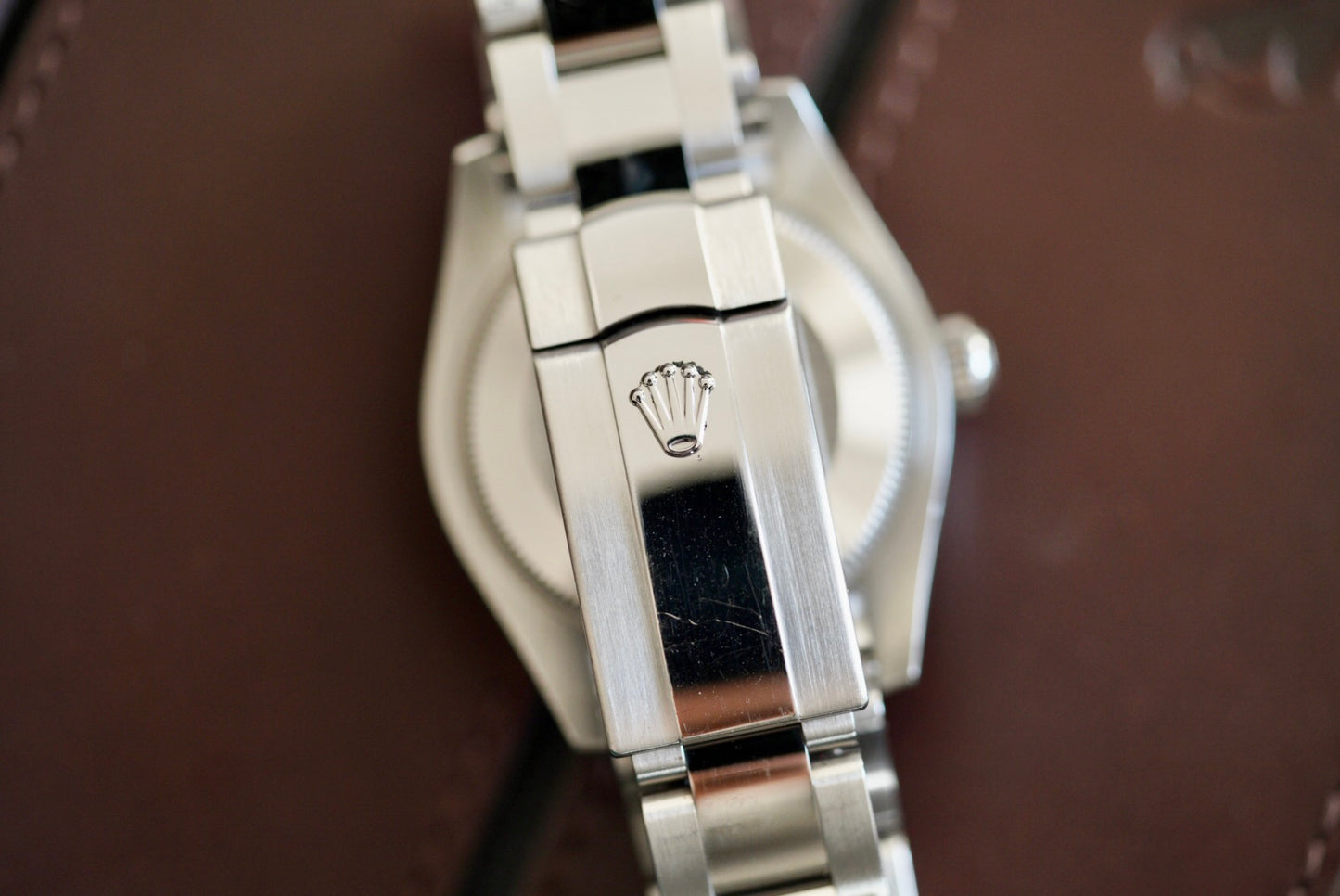 (178240) 2018 Rolex Lady Datejust 31mm Black Roman Dial