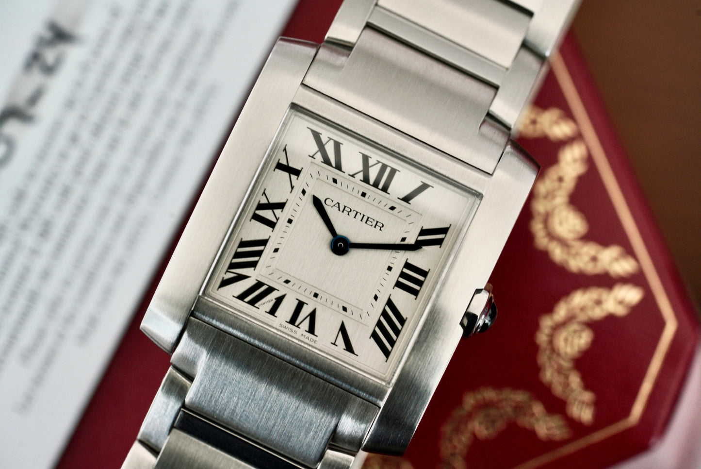 (WSTA0074) 2024 Cartier Tank Française Medium 27x32mm