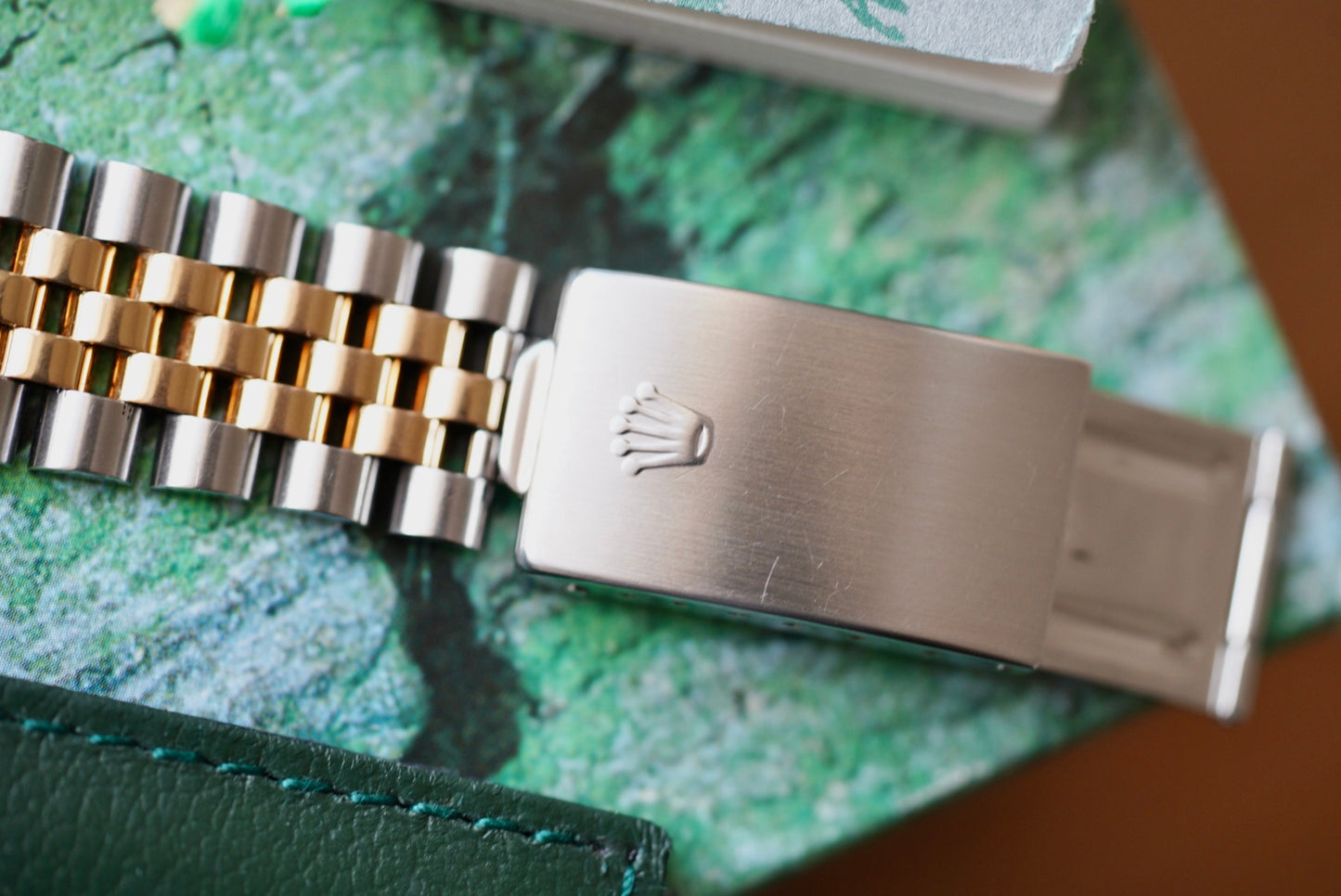 (16233) 1993 Rolex Datejust 36mm Tropical Silver Anniversary Diamond Dial