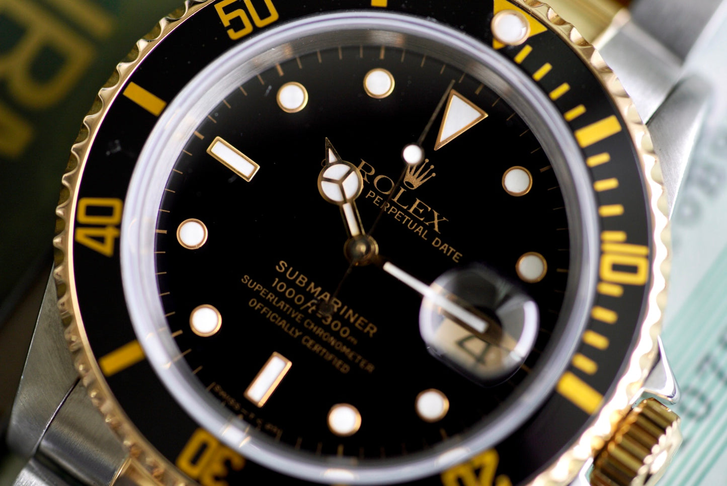 (16613) 1993 Rolex Submariner Two-Tone 40mm