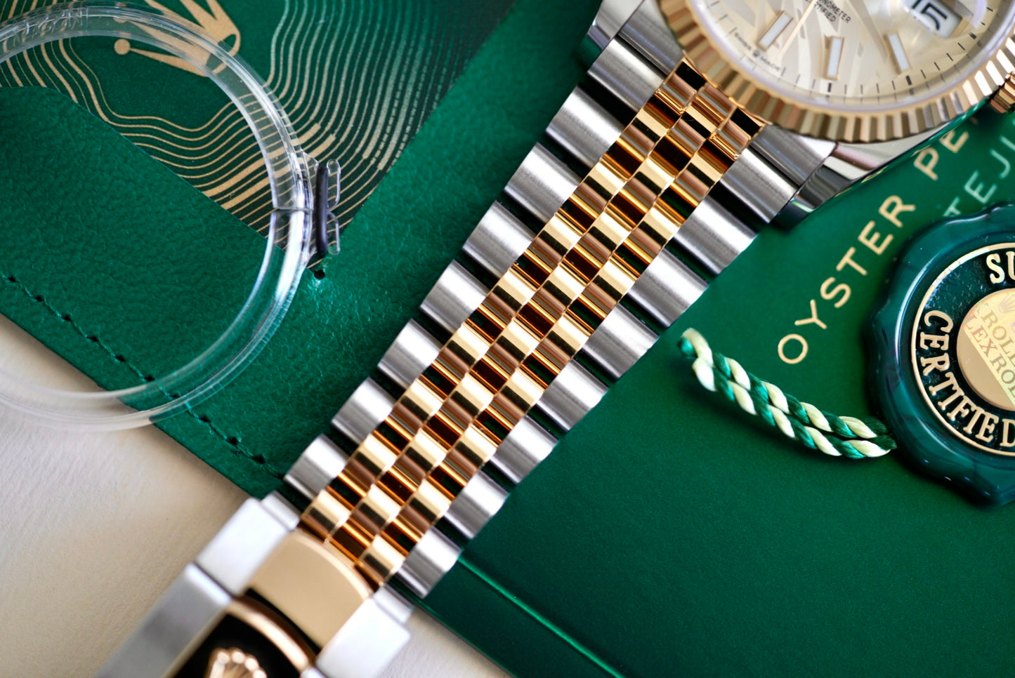 (126223) 2021 Rolex Datejust 36mm ‘Palm’ Dial
