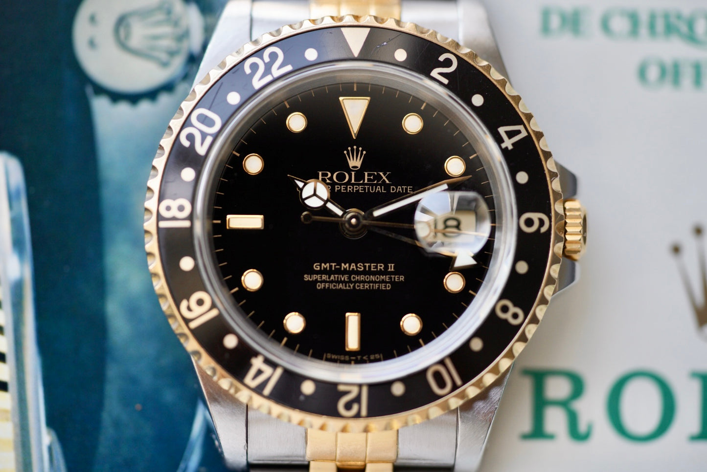 (16713) 1989 Rolex GMT-Master II 40mm