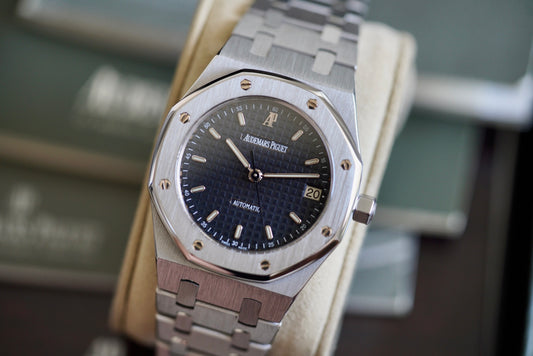 (14790ST) 2006 Audemars Piguet Royal Oak 36mm Blue MK3 Dial
