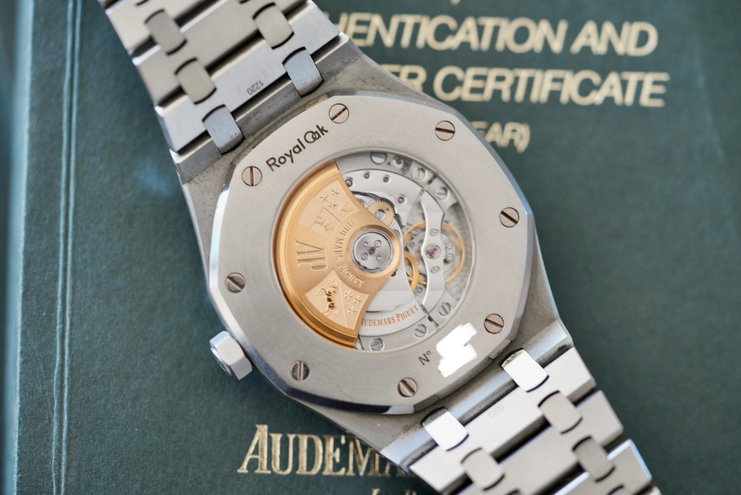 (15400ST) 2016 Audemars Piguet Royal Oak Black Dial 41mm