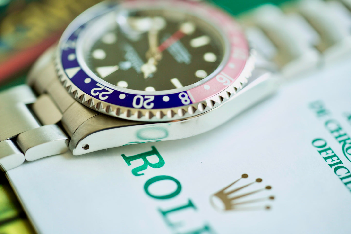(16700) 1996 Rolex GMT-Master “Pepsi” 40mm