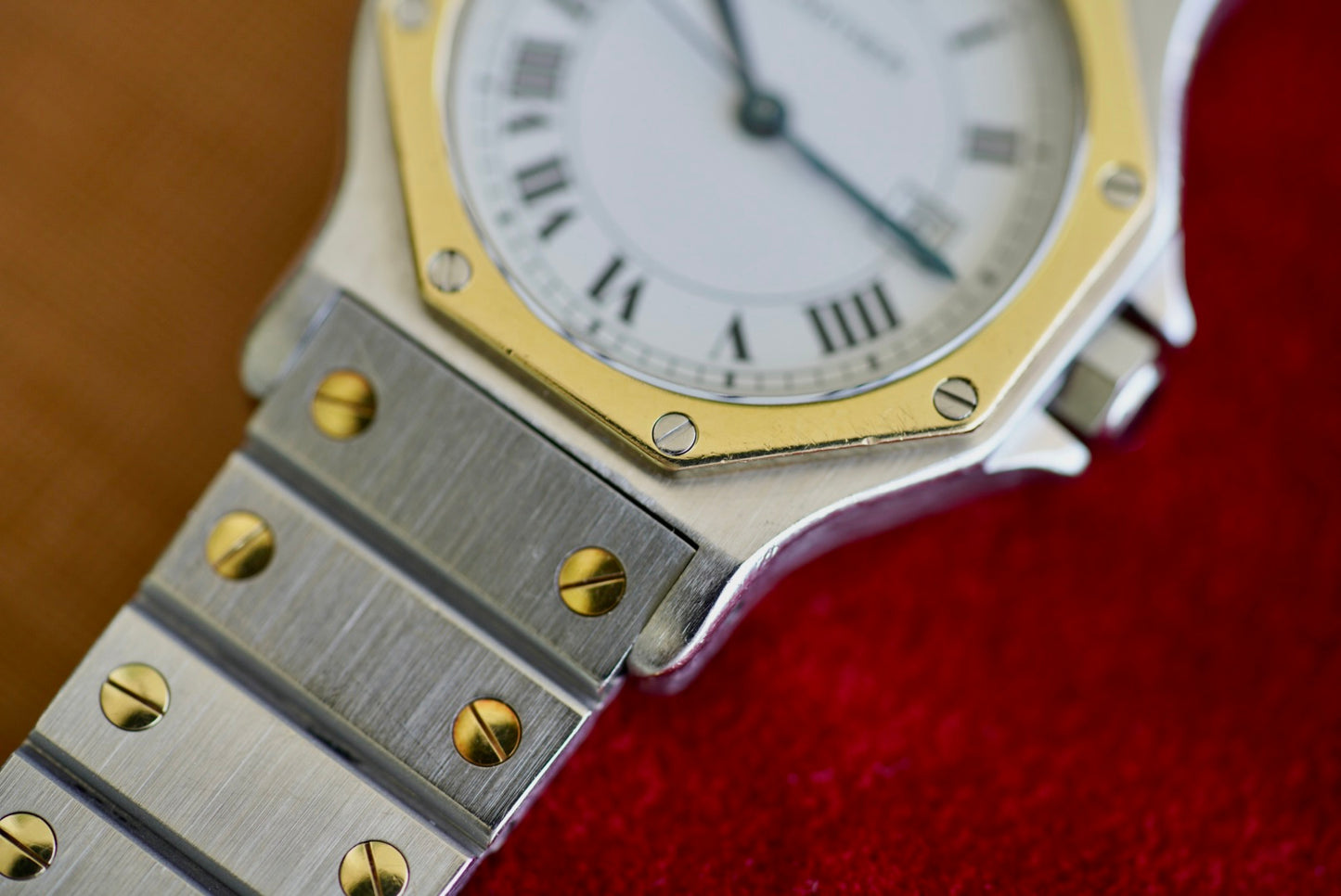 (2966) Cartier Santos Octagon 30mm Automatic
