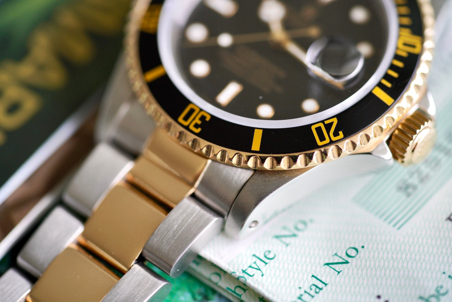 (16613) 1993 Rolex Submariner Two-Tone 40mm